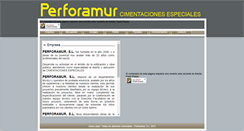 Desktop Screenshot of perforamur.es